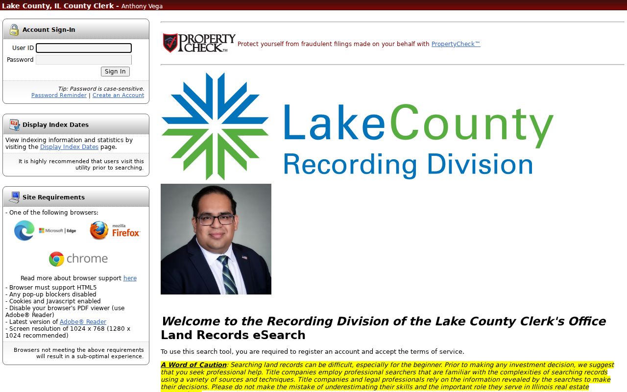 Legacy Lake County recorder search for Mundelein previous residents
