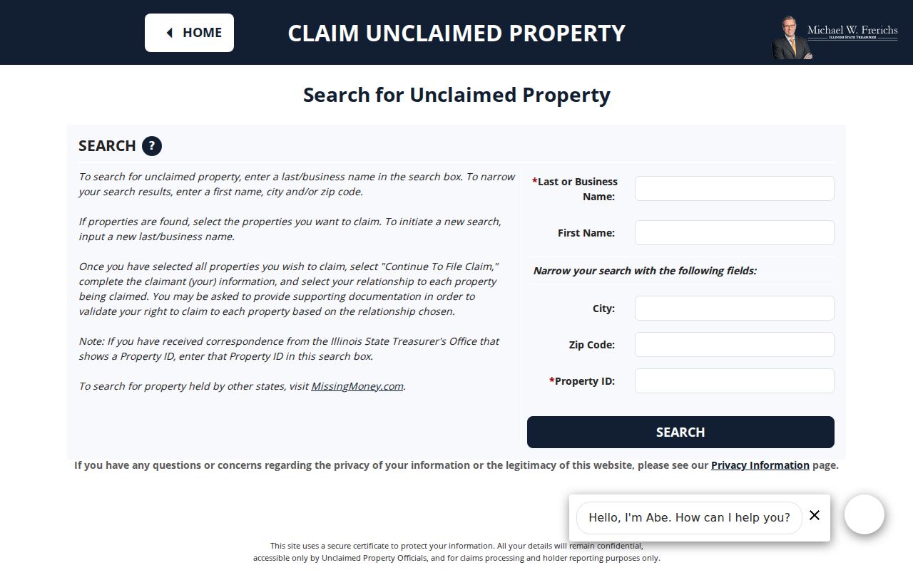 Illinois I-CASH name and city search for Mundelein records